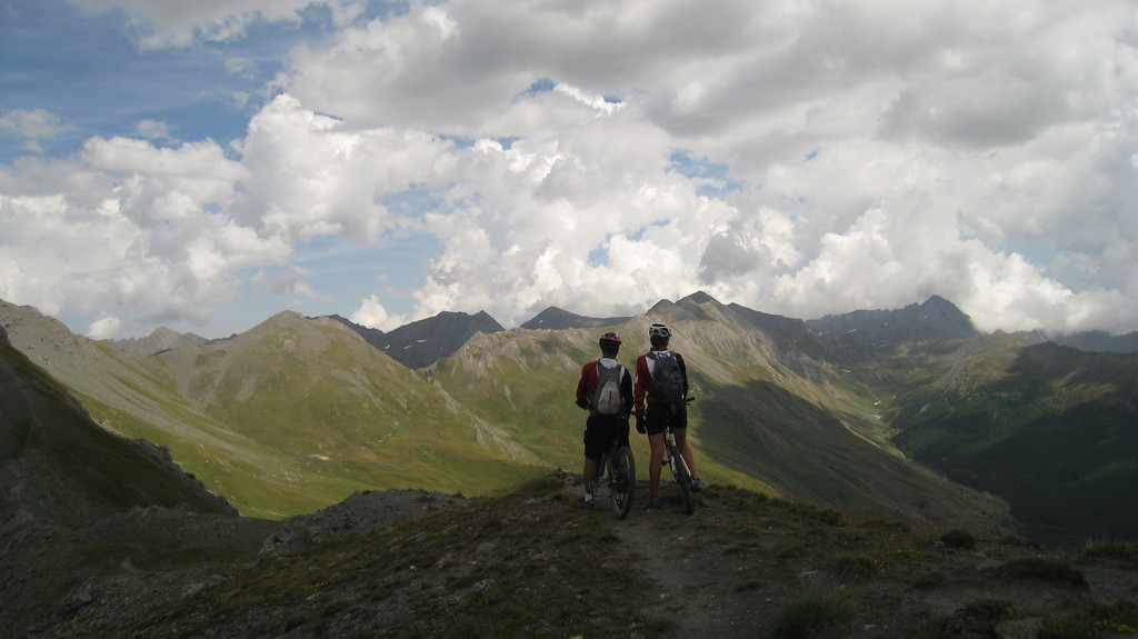 Panorama du col des Thures : Mignon n'est-ce pas ?