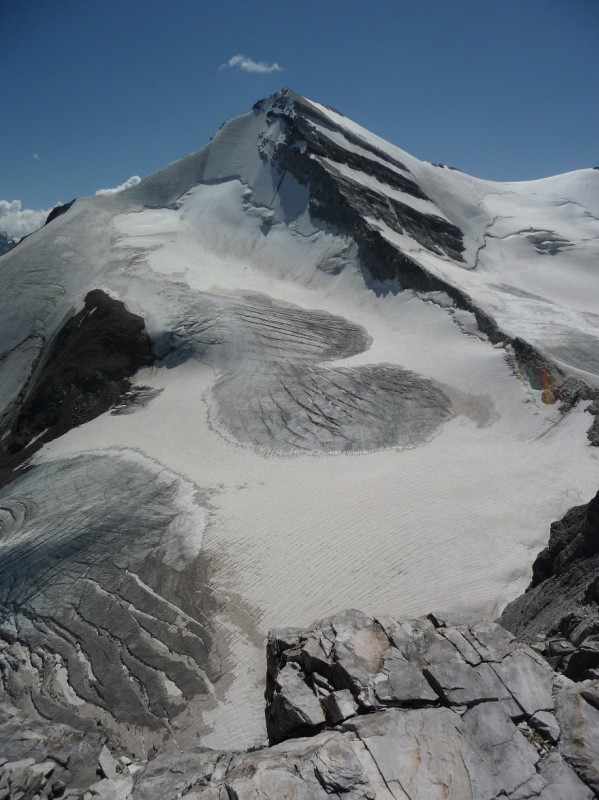 Barrhorn : Face NE du brunegghorn, sympa...