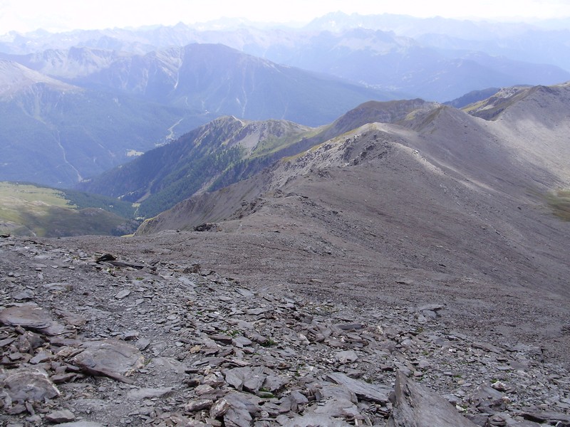 Crête des Eaux Pendantes : ou comment allier ambiance minérale Haute-Montagne et roulabilité