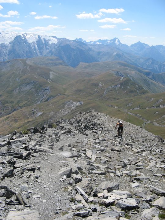 #6 Descente du Pic : Sur l Descente du Pic : Sur l'arête