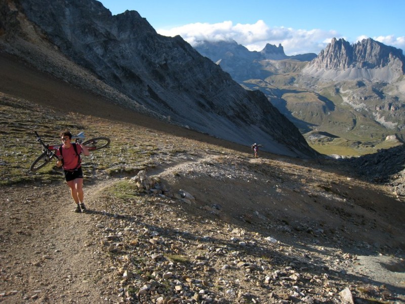 #21 18H30 : Col du Vallon : fin de la dernière montée 18H30 : Col du Vallon : fin de la dernière montée