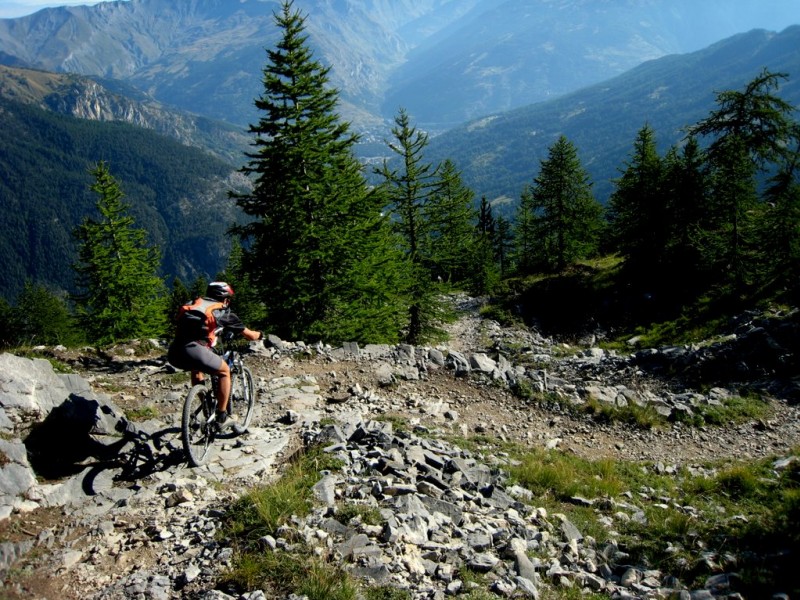 #5 Col des Acles : là ça roule moins bien, mais le boss est tout aussi à l Col des Acles : là ça roule moins bien, mais le boss est tout aussi à l'aise