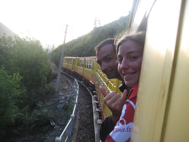 Le petit train jaune : Trop classe !