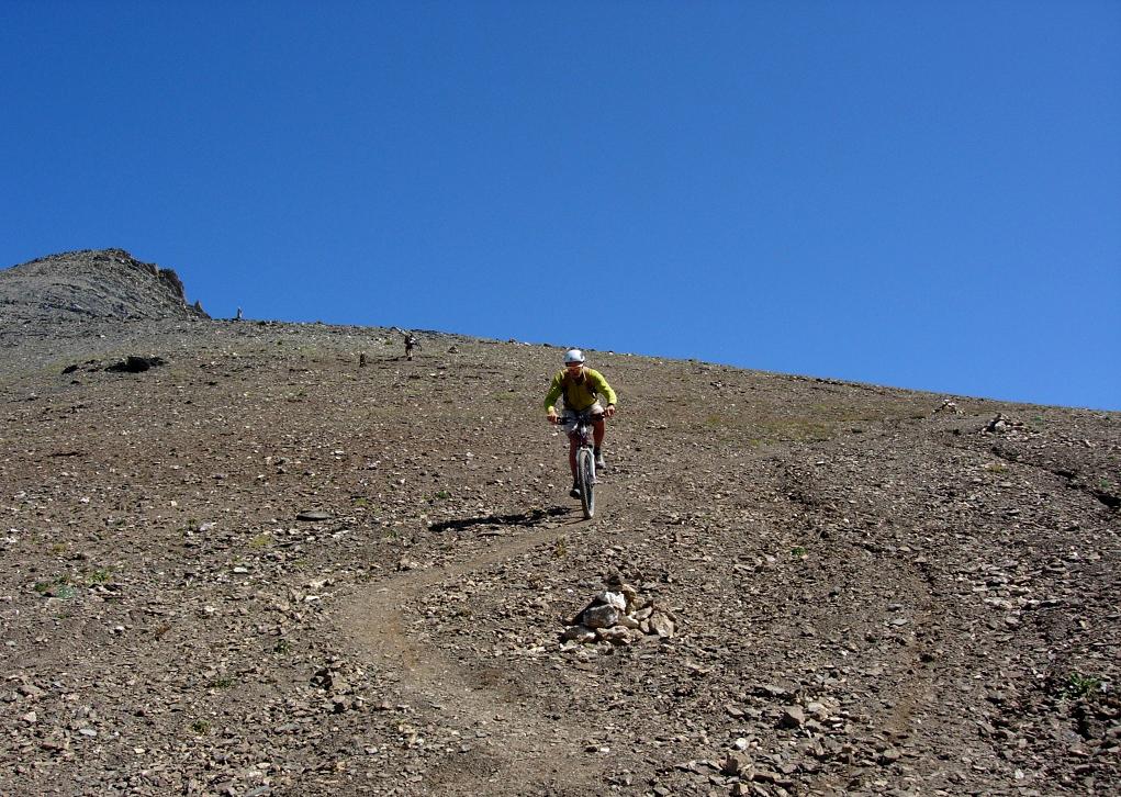#3 Debut de la descente : Bien roulant après un départ plus délicat Debut de la descente : Bien roulant après un départ plus délicat