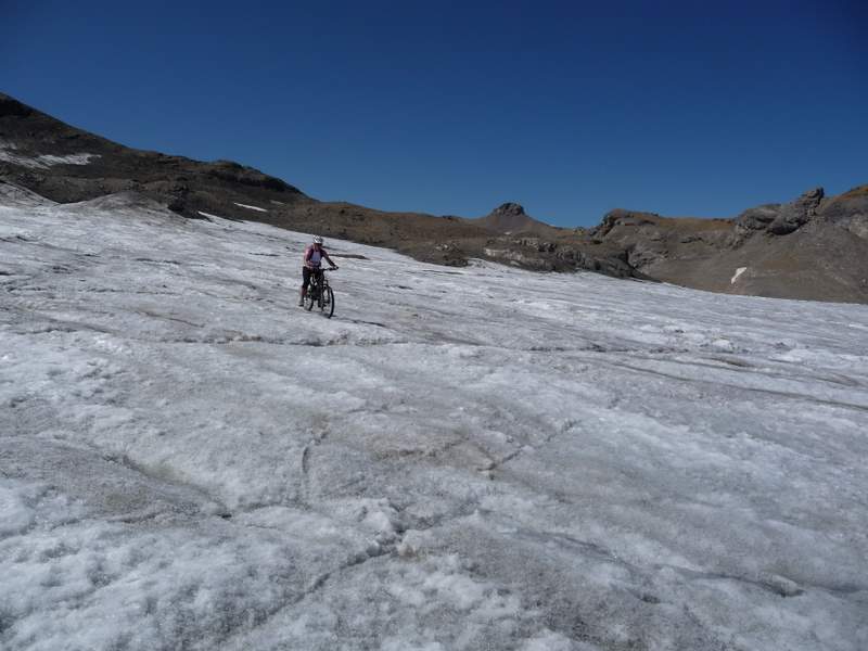 Wildstrubel : Sur le glacier de la Plaine Morte