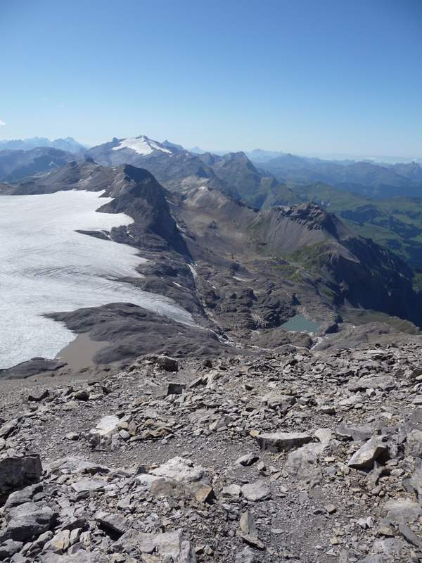 Wildstrubel : La descente