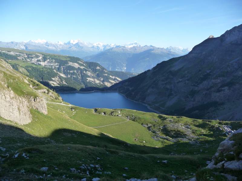 Wildstrubel : Lac de Tseuzier