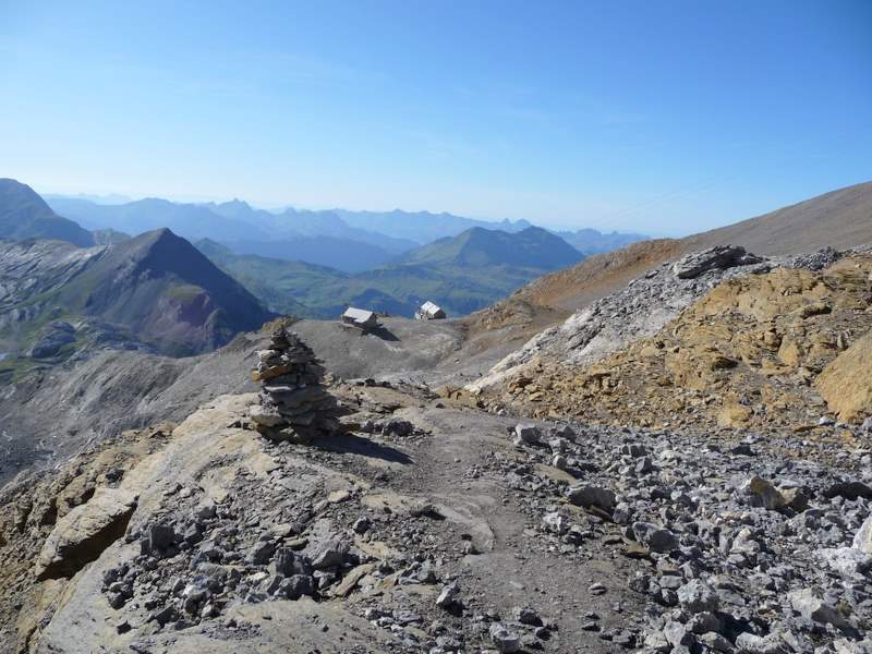 #17 Wildstrubel : Descente sur la Wildstrubelhütte Wildstrubel : Descente sur la Wildstrubelhütte