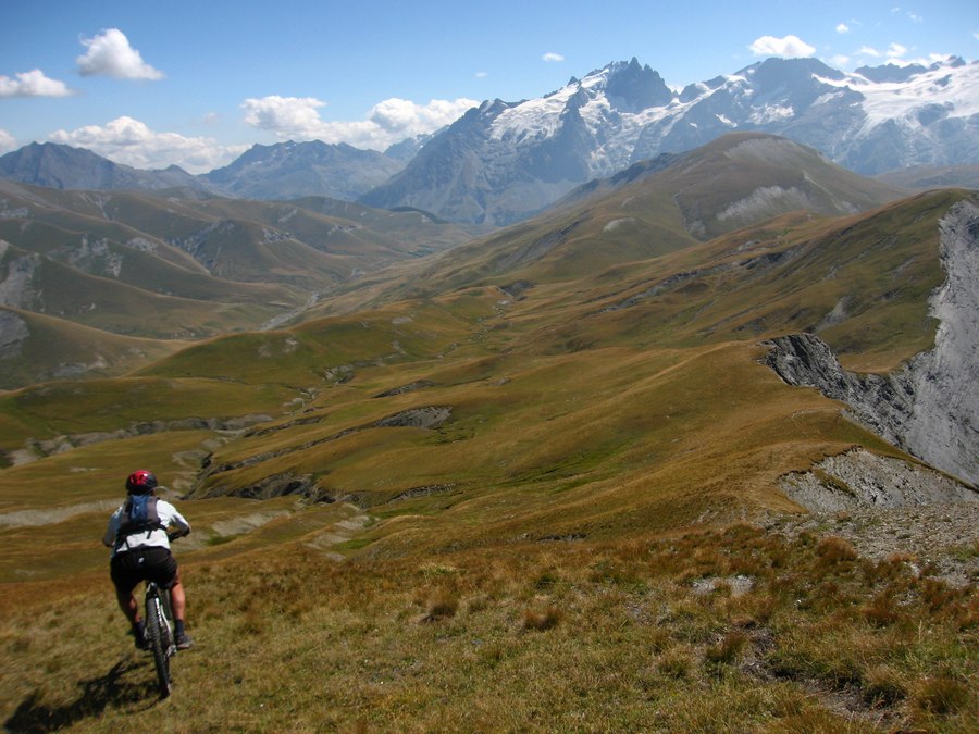 Tête du Vallon : Nico dans les alpages