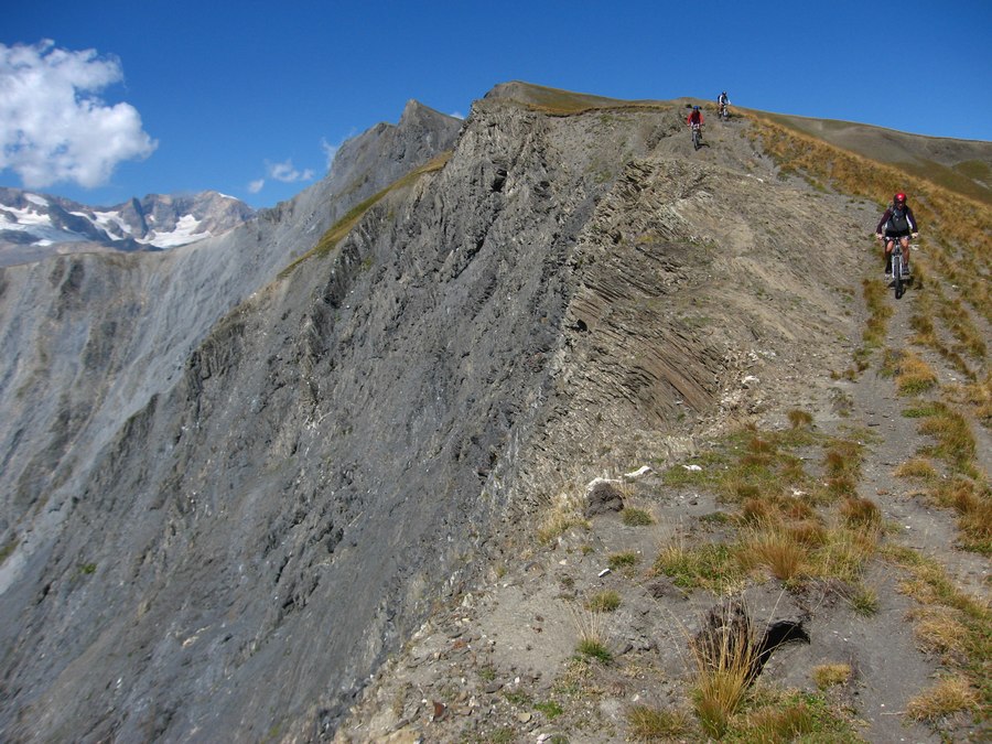 #9 Tête du Vallon : Montagne de la Crevasse, un peu de gaz Tête du Vallon : Montagne de la Crevasse, un peu de gaz