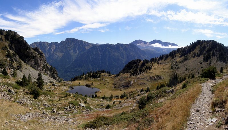 Avant le col de l'infernet : Pour basculer sur Achard.