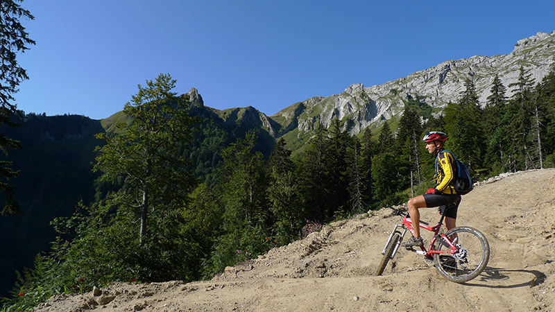 Piste du Rosay : Tof prends la pause