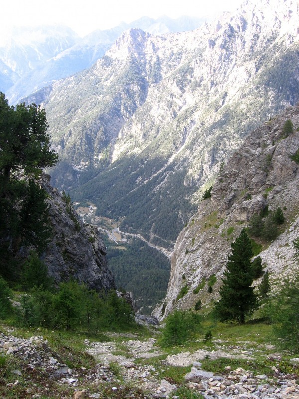 #12 Queyras.Pic d Queyras.Pic d'Escreins : La fatigue aidant la faute, faut pas s'en coller une!