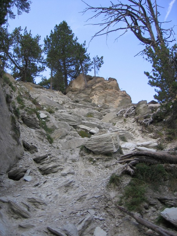 #9 Queyras.Pic d Queyras.Pic d'Escreins : Quelques pas en (petite) désescalade.