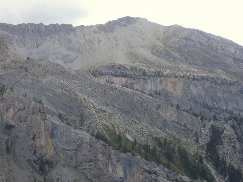 #10 Queyras.Pic d Queyras.Pic d'Escreins : Crête de Panestrelle, Pic d'Escreins, col, Crête d'Andreveysson.