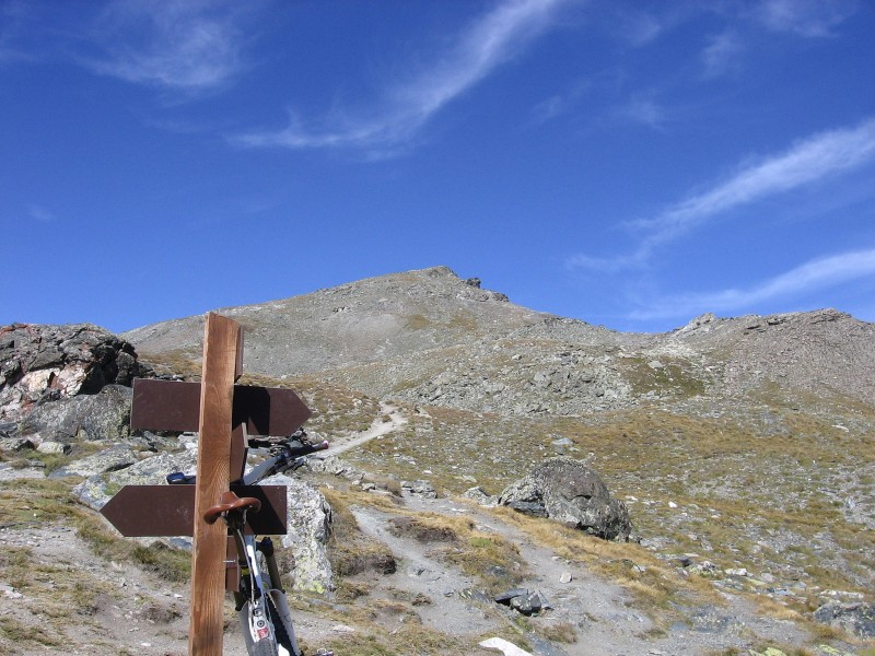 Queyras.Tour du Pain de Sucre : Le Pic de Caramantran.