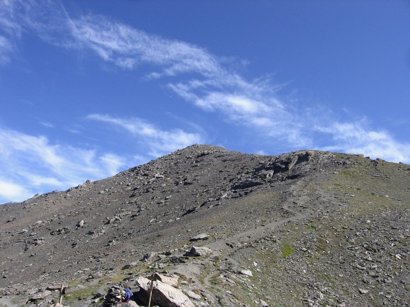 #11 Queyras.Tour du Pain de Sucre : La Pointe Joanne depuis le Passo della Losetta. Queyras.Tour du Pain de Sucre : La Pointe Joanne depuis le Passo della Losetta.