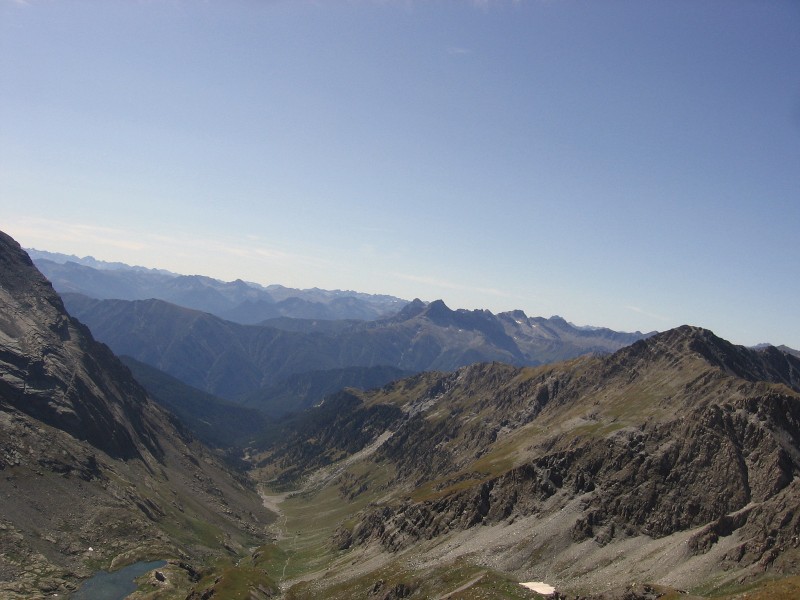 #15 Queyras.Tour du Pain de Sucre : Descente par le Valle di Soustra. Queyras.Tour du Pain de Sucre : Descente par le Valle di Soustra.