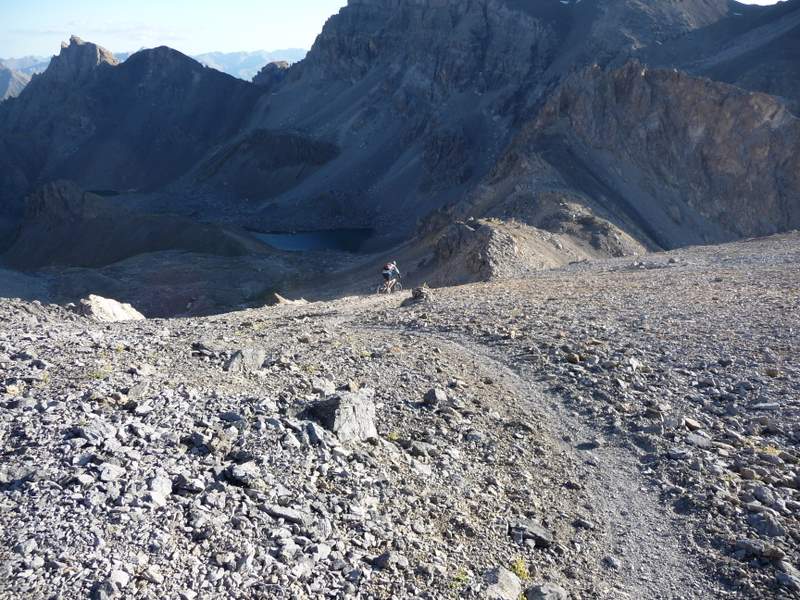 #23 Pte d Pte d'Escreins : Descente sur le col des Houerts