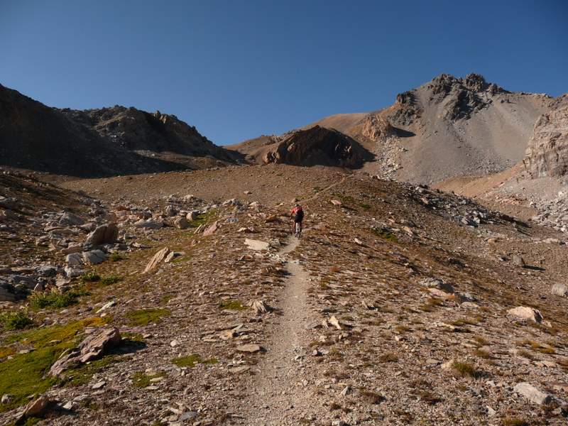 Col des Houerts : Arrivée au col des Houerts