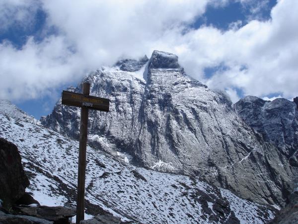 #2 Col de la Losetta : Vue sur la face NW du Viso Col de la Losetta : Vue sur la face NW du Viso
