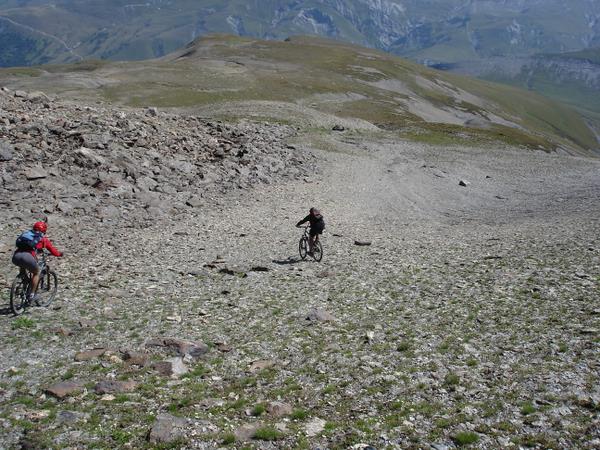 #9 Descente sous la Cime : Free ride dans les pierriers sous le sommet Descente sous la Cime : Free ride dans les pierriers sous le sommet