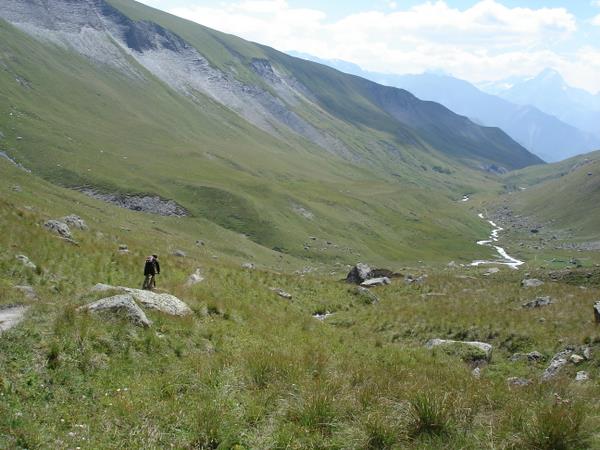 Vallon du Ferrand : Belle descente du vallon de Ferrand