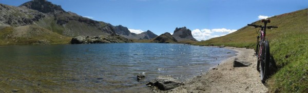 Grand Lac Roburent : Le Foxxy souffle pendant la baignade