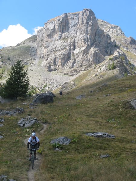 #7 Alpages : Section alpages avant de retrouver la piste Alpages : Section alpages avant de retrouver la piste