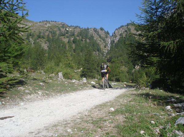 Début de la montée : Tranquille, tranquille...