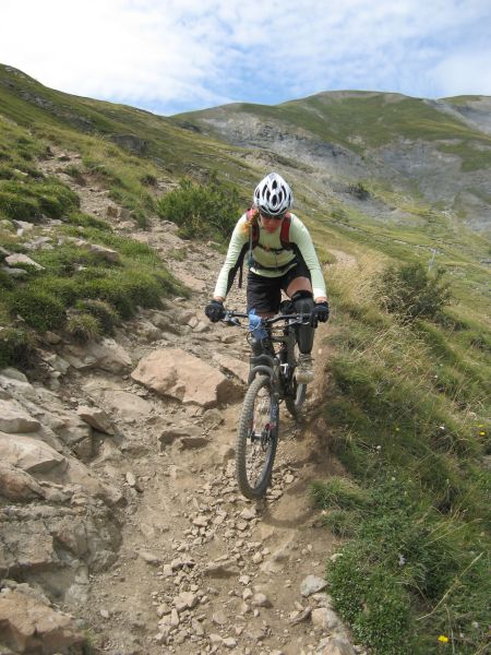 #6 Descente sur le Chazelet : Elle se débrouille vraiment très bien pour une débutante qui a attaqué il y a 3 mois !!! Descente sur le Chazelet : Elle se débrouille vraiment très bien pour une débutante qui a attaqué il y a 3 mois !!!