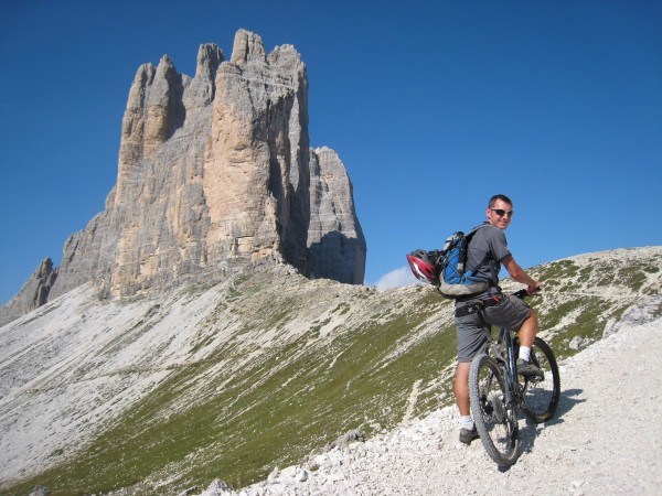 Tre Cime : Pose obligatoire devant le Profil des Tre Cime!