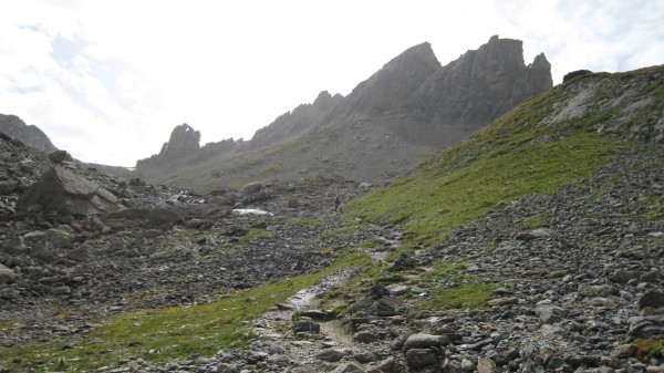 Combe de la Neuva : ça passe, mais pas partout!