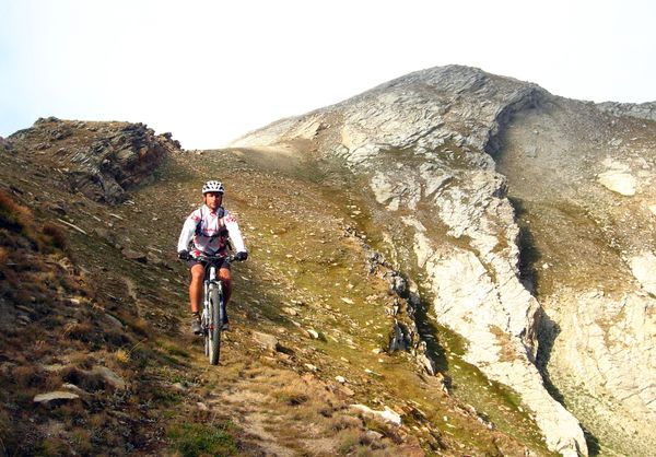 Colle delle Sagneres : Début d'une descente....interminable !