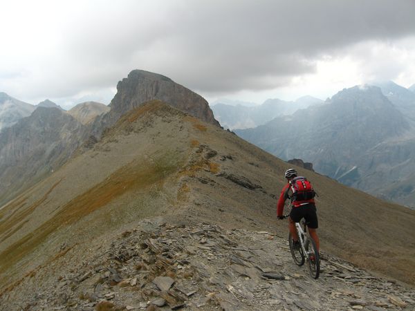 Depart du Sommet : Monte Bellino