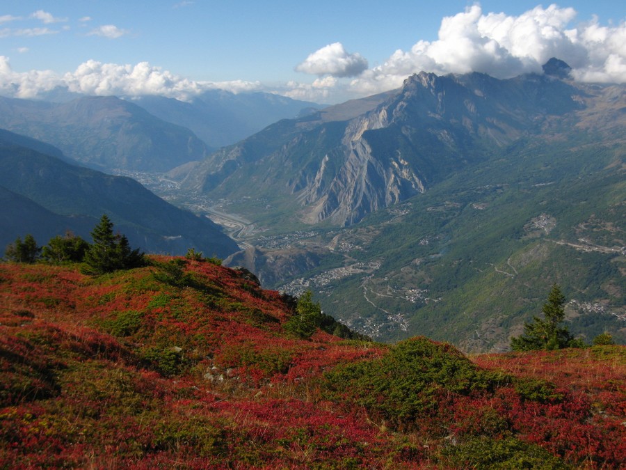 Maurienne : 1500m au dessus de la vallée