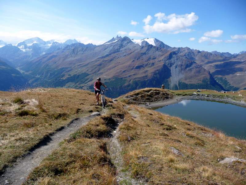 Col de Torrent : Lac de Béplan