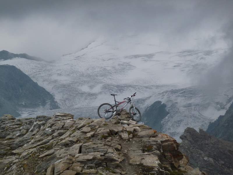 Pte du Tsaté : Sommet et glacier de Moiry