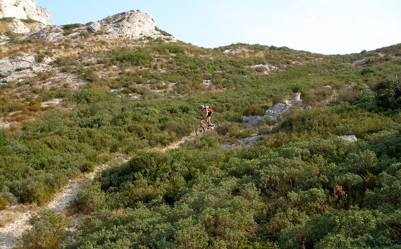 #3 Les Grands Calans : Dans la partie finale de la descente. Les Grands Calans : Dans la partie finale de la descente.