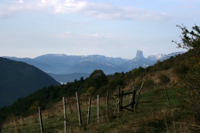 Mont Aiguille : Au détour d'un virage... paf les yeux!