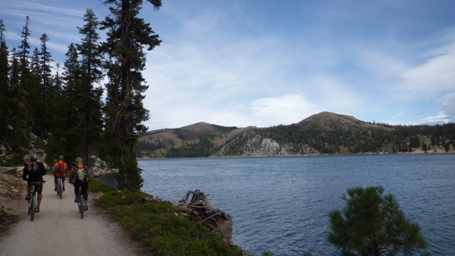 Trip us : Marlette Lake au dessus de Tahoe.