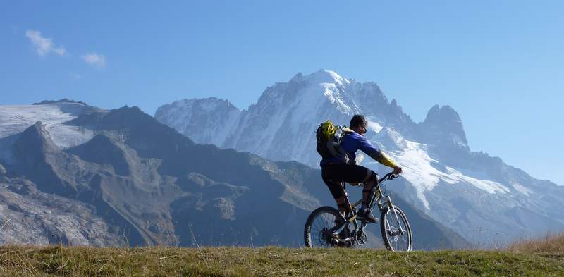 #7 Col des Posettes : La traversée après le col face à la Verte Col des Posettes : La traversée après le col face à la Verte