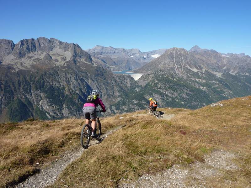 #3 Tête de Balme : La descente sur Catogne Tête de Balme : La descente sur Catogne