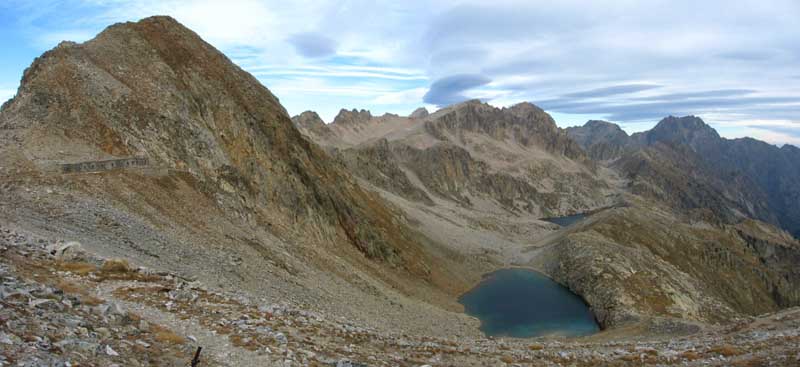 lago di fremamorta : lacs de fremamorte versant italien