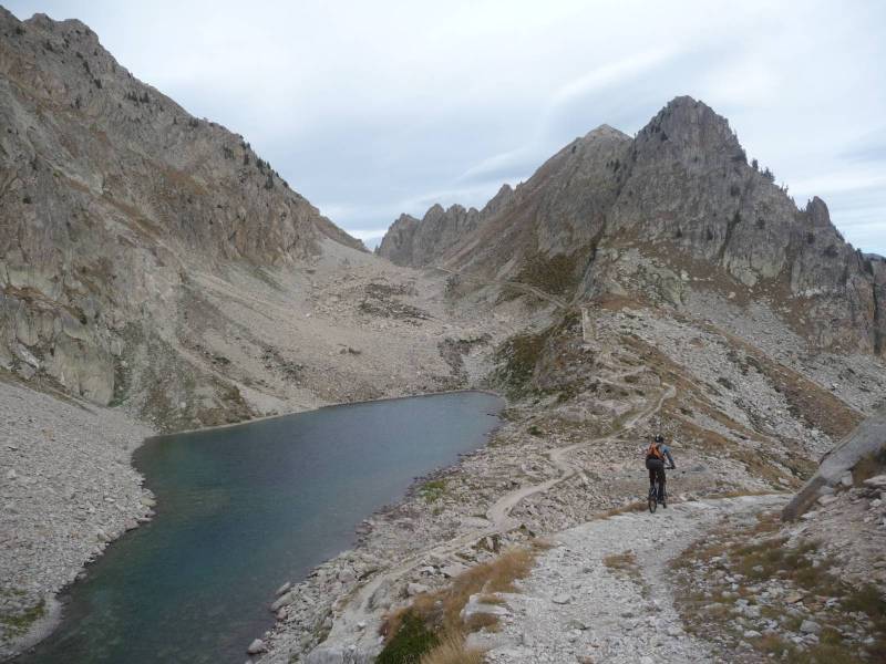 Lago inferiore di Fremamorta : Nissart.