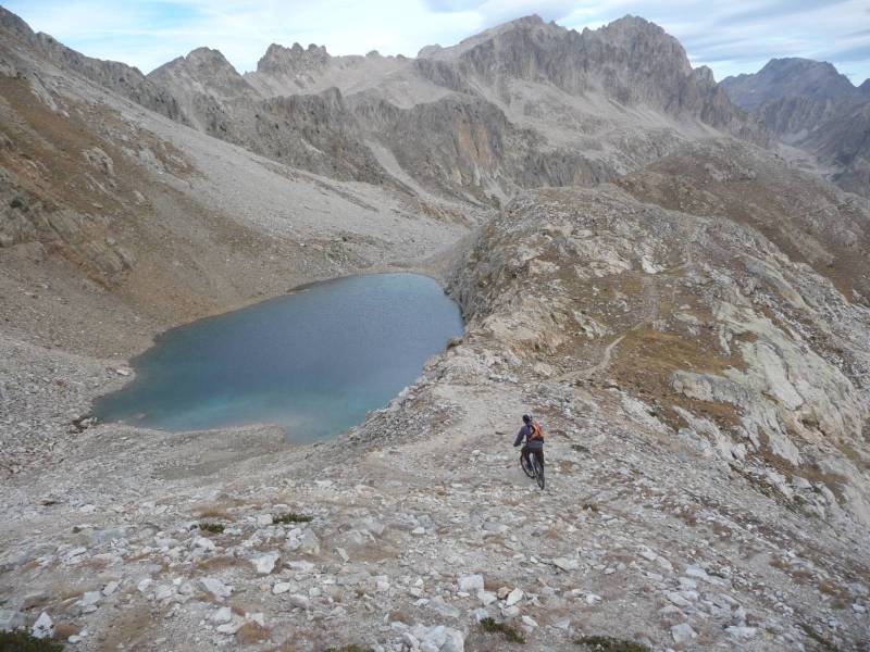 Lago superiore di Fremamorta : Nissart.