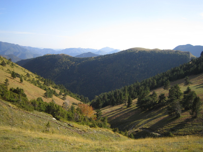 Col D'Aune : Haut de la montée