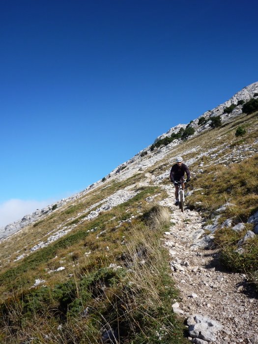 Roulant : Une belle section roulante en allant vers la brèche Arnaud