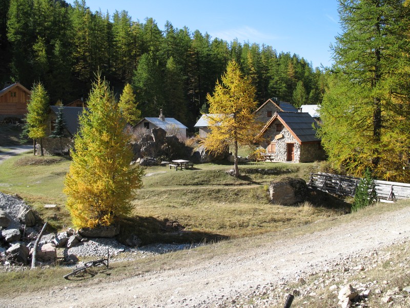 Le Lauzet : l'automne est là