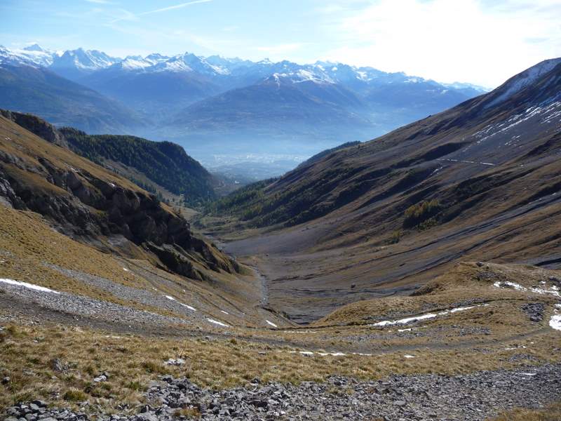 #7 Donin : La descente de Donin sur la combe d Donin : La descente de Donin sur la combe d'Arbaz